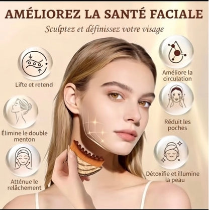 Brosse Liftante et Raffermissante Visage & Corps – Anti-Cellulite et Anti-Âge