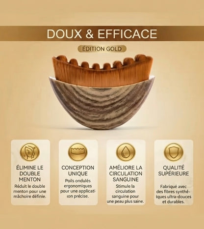 Brosse Liftante et Raffermissante Visage & Corps – Anti-Cellulite et Anti-Âge