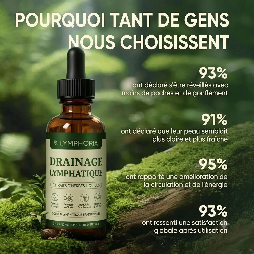 Gouttes Drainage Lymphatique