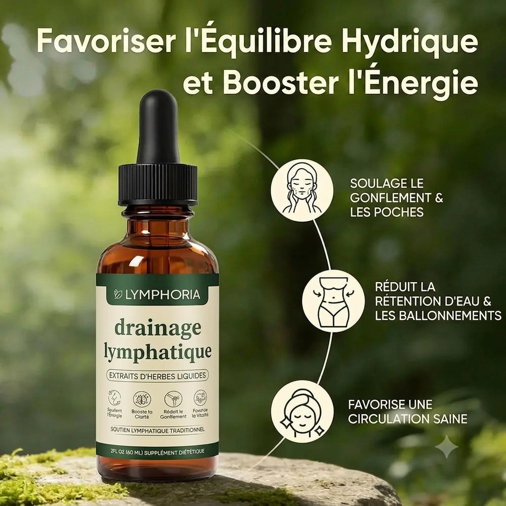 Gouttes Drainage Lymphatique