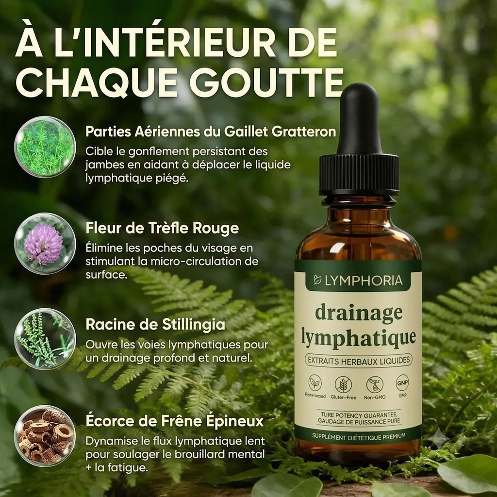Gouttes Drainage Lymphatique